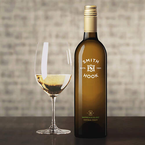 Smith & Hook Sauvignon Blanc Bottle and Glass
